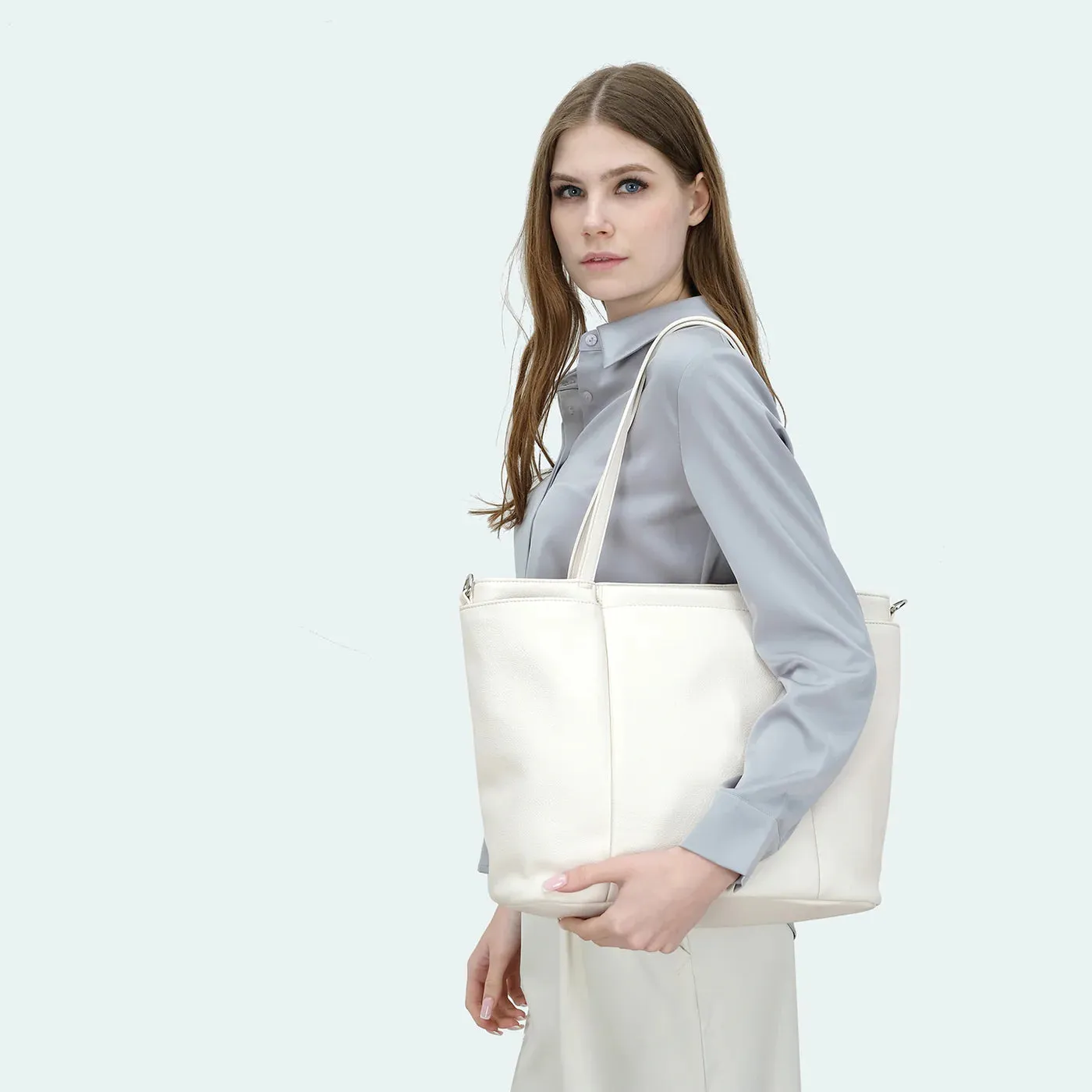 co-lab Every Tote - Cream sold by Boutique with Grace product image thumbnail 5