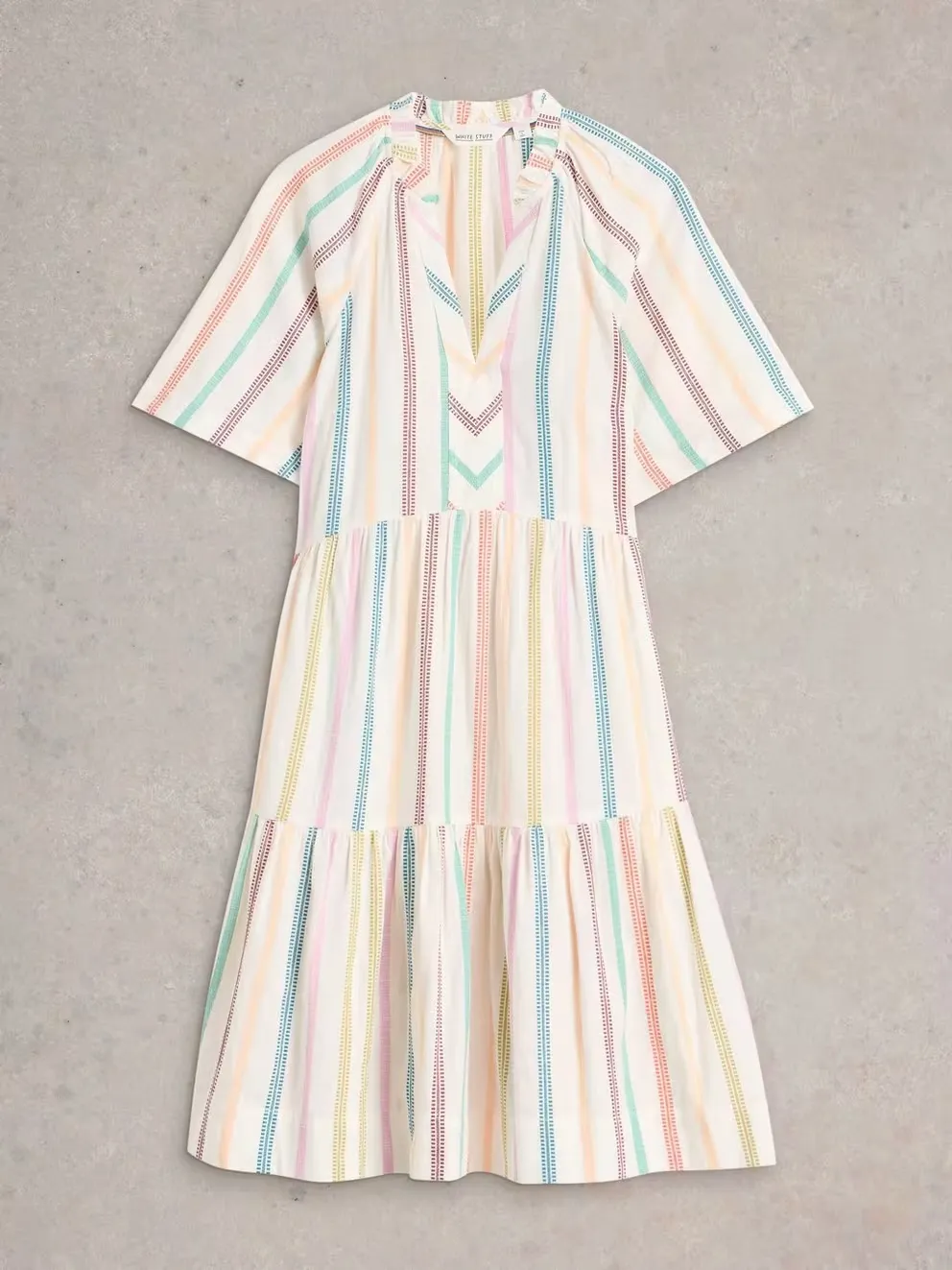 White Stuff Sophia Stripe Dress - Natural Multi sold by Boutique with Grace product image thumbnail 5