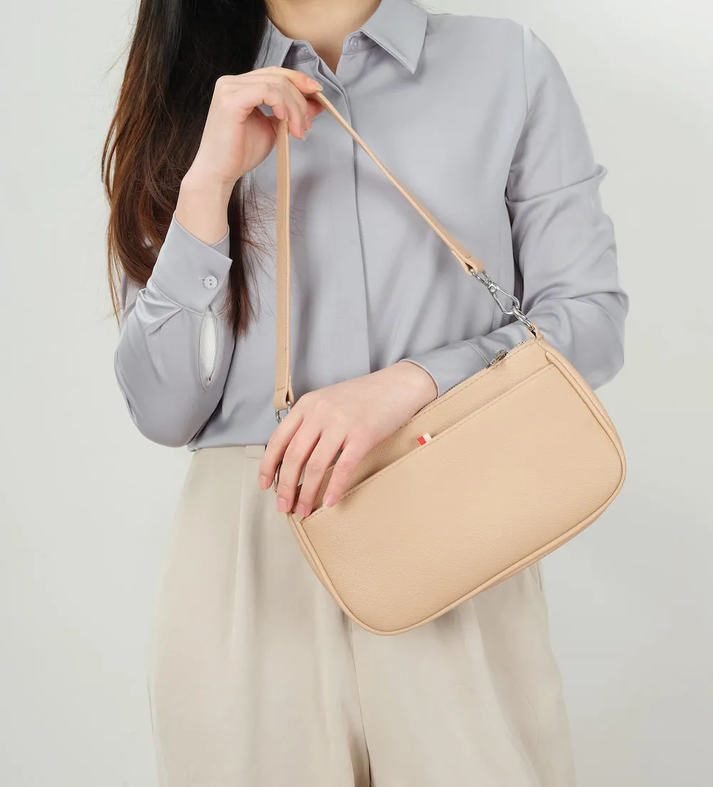 co-lab Chloe Baguette Crossbody - Beige sold by Boutique with Grace product image thumbnail 2