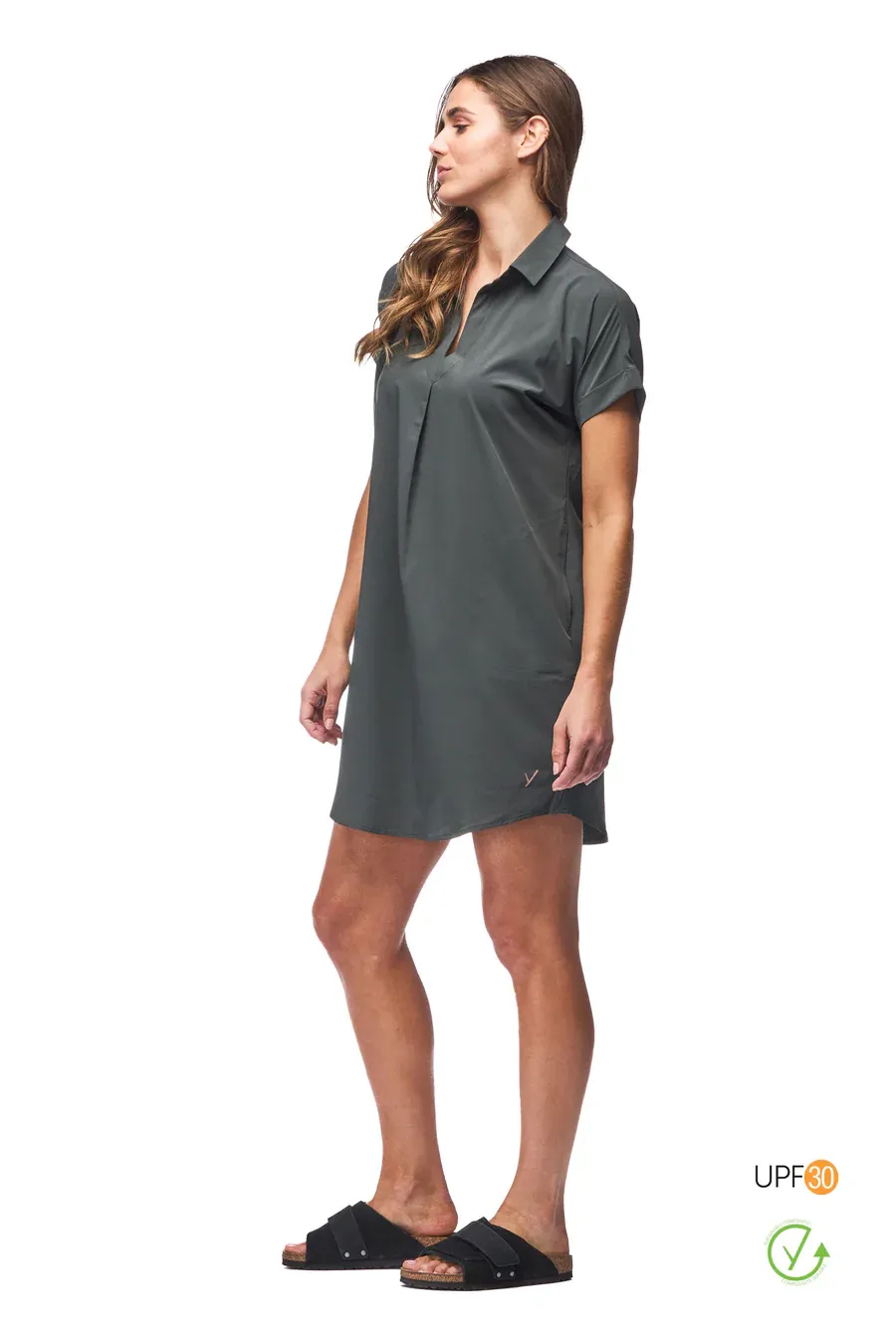 Indyeva Frivol Dress - Pine sold by Boutique with Grace product image thumbnail 2