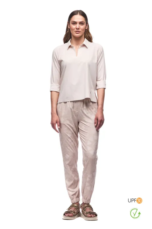 Indyeva Frivola Top - Sea Froth sold by Boutique with Grace