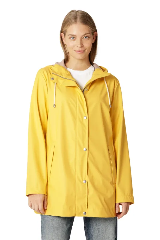 Ilse Jacobsen Rain Jacket - Lemon Drop sold by Boutique with Grace
