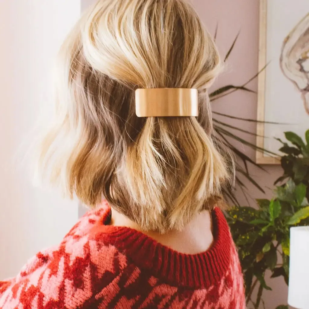 ANDi Brushed Bronze Bar Clip sold by Boutique with Grace product image thumbnail 4