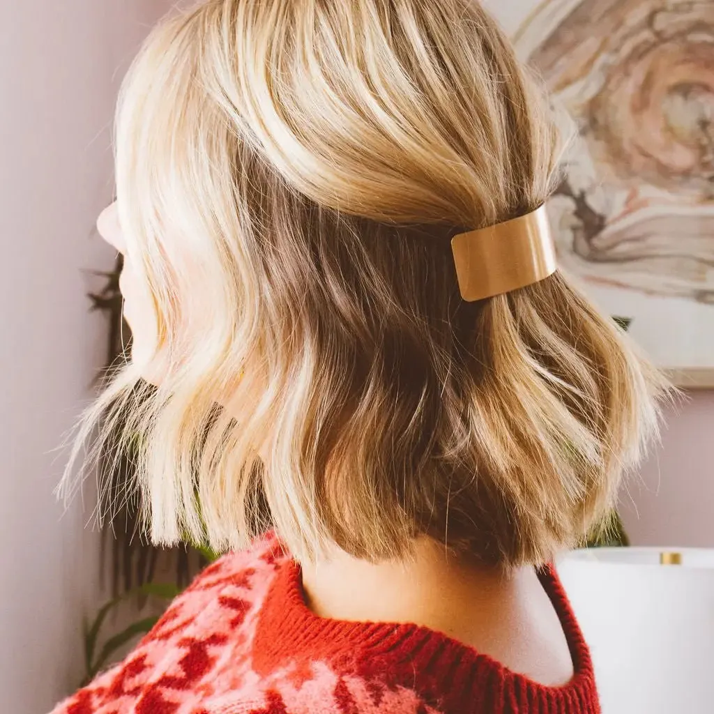 ANDi Brushed Bronze Bar Clip sold by Boutique with Grace product image thumbnail 2