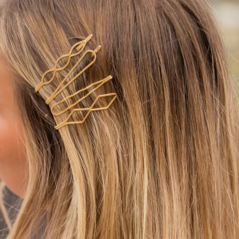 ANDi Golden Lasso Bobby Pins sold by Boutique with Grace