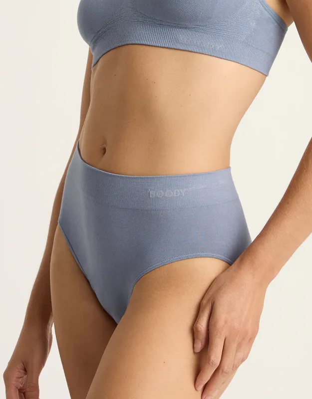 Boody Full Brief - Dusty Blue sold by Boutique with Grace
