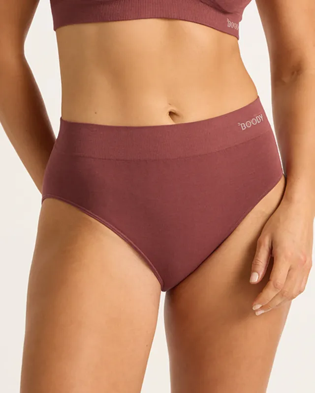 Boody Full Brief - Rosewood sold by Boutique with Grace