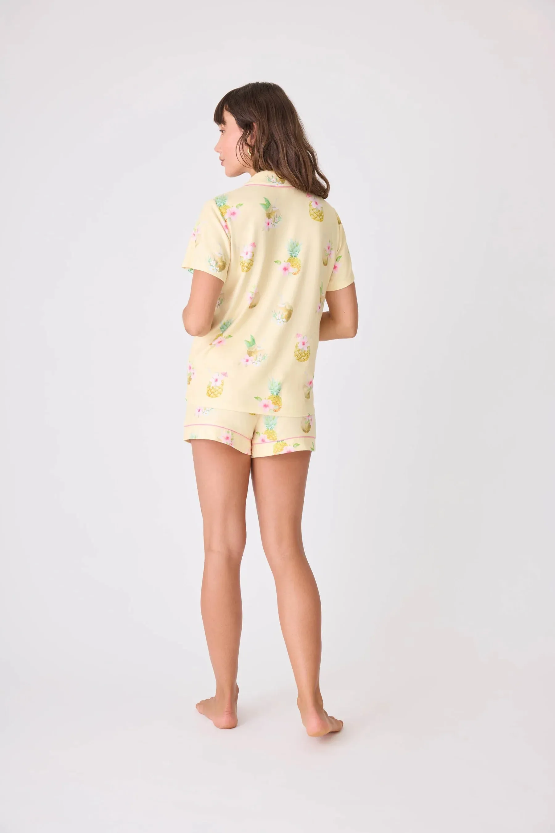 PJ Salvage Aloha Hour Short Set - Pineapple sold by Boutique with Grace product image thumbnail 3