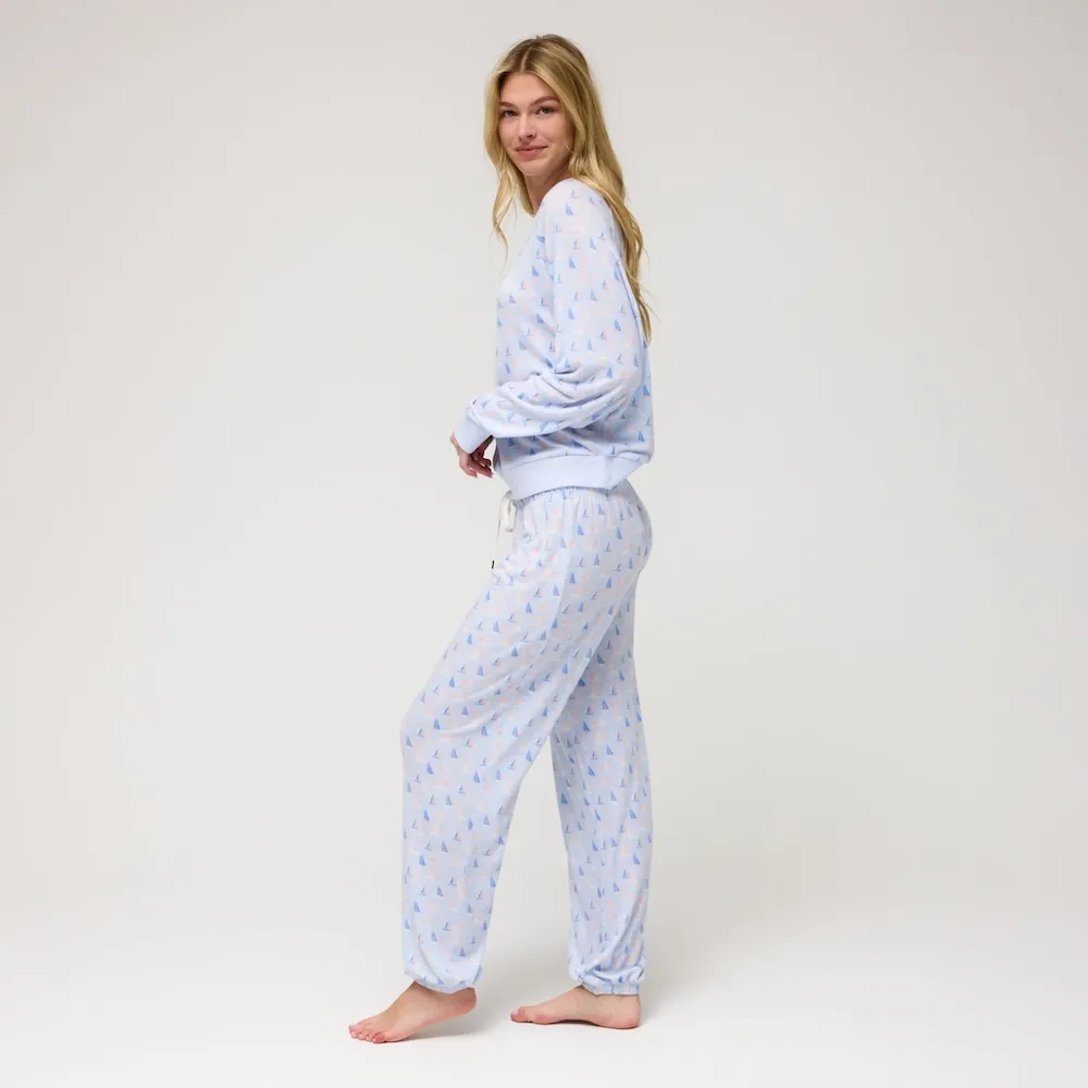 Honeydew Star Seeker PJ Set - Sailboats sold by Boutique with Grace product image thumbnail 2