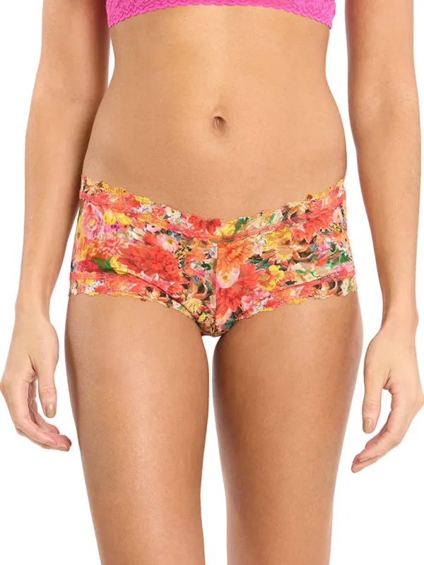 Hanky Panky Printed Boyshort - Floramania sold by Boutique with Grace