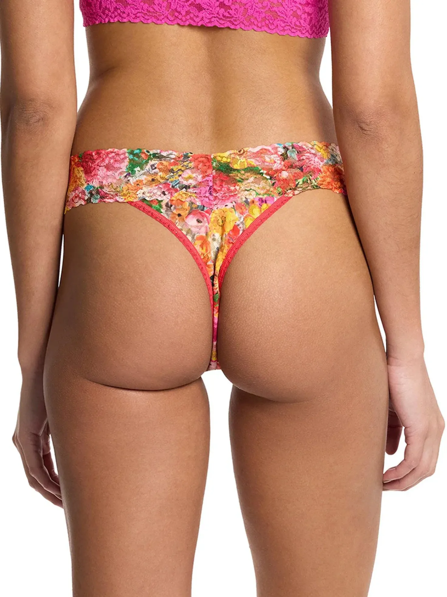Hanky Panky Original Rise Print Thong - Floramania sold by Boutique with Grace product image thumbnail 2