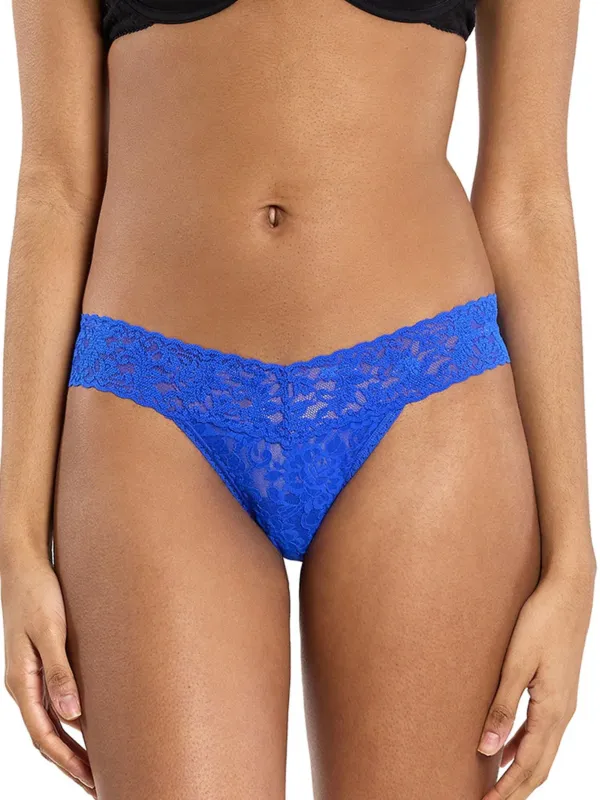 Hanky Panky Low Rise Thong - Sapphire sold by Boutique with Grace