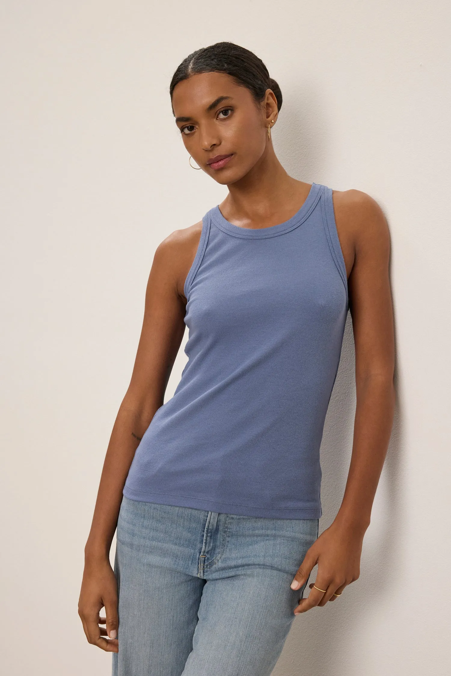 Velvet Cruz Modal Rib Tank - Atlas sold by Boutique with Grace