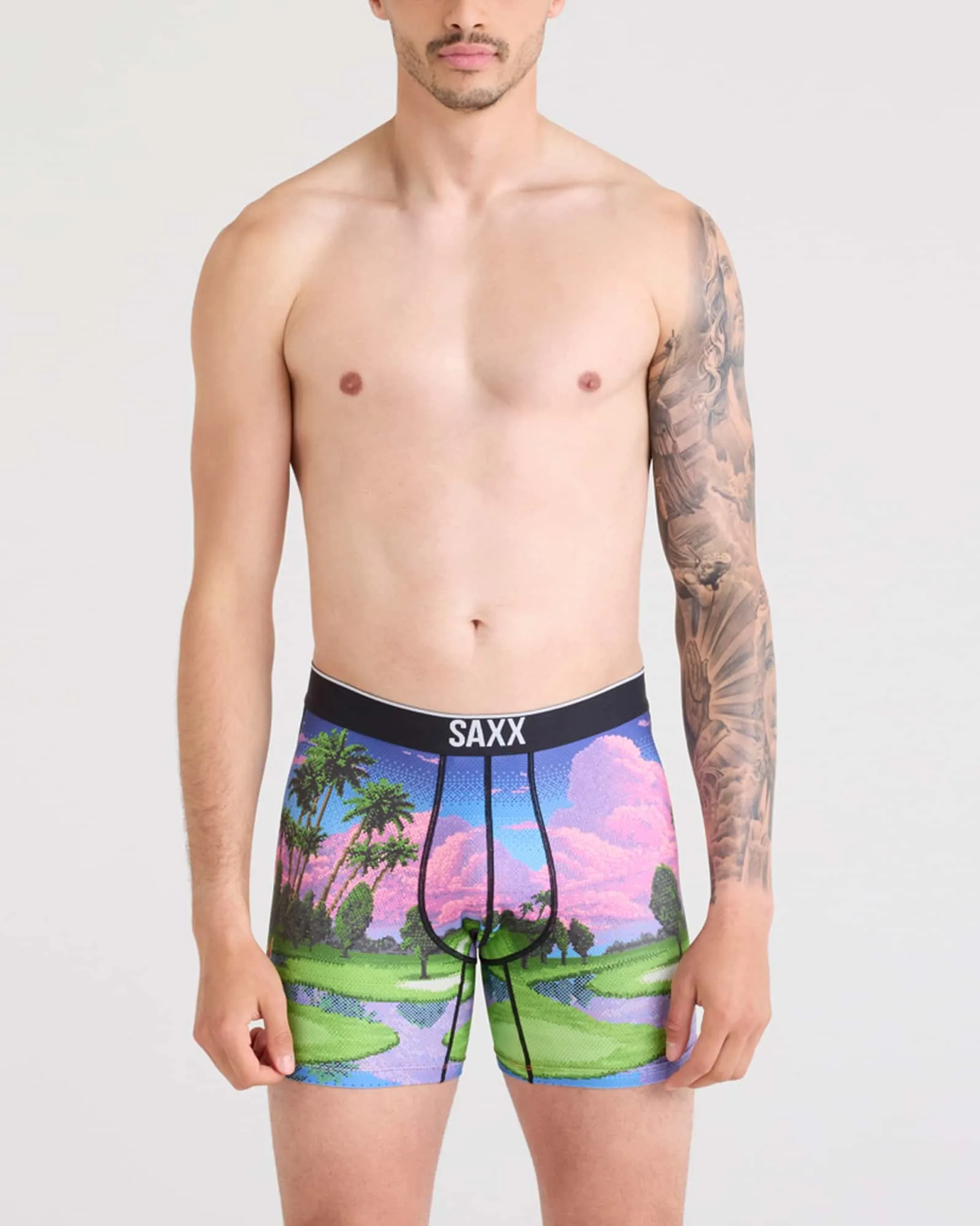 Saxx Volt Breathable Mesh Boxer Brief - Pixel Paradise sold by Boutique with Grace product image thumbnail 2