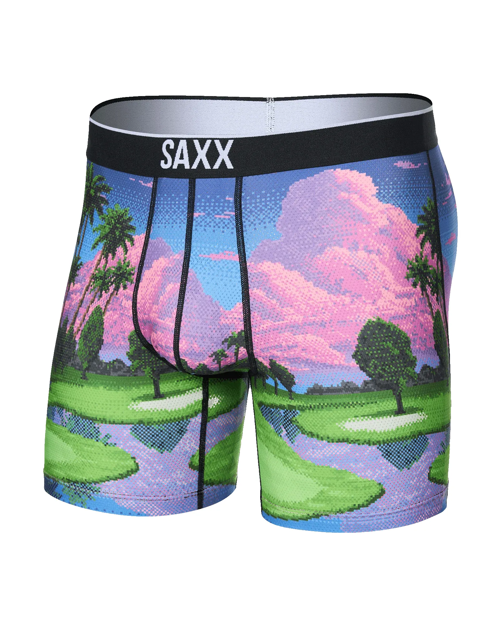 Saxx Volt Breathable Mesh Boxer Brief - Pixel Paradise sold by Boutique with Grace