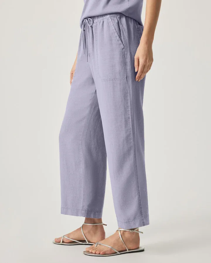 Splendid Angie Wide Leg Crop - Dried Lilac sold by Boutique with Grace product image thumbnail 3