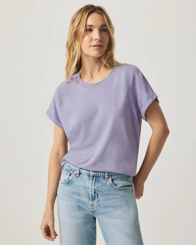 Splendid Skye SS Tee - Dried Lilac sold by Boutique with Grace