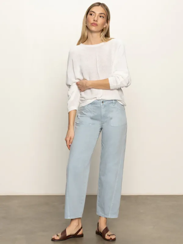 Sanctuary District Column Ankle Jean - Blue Mirage sold by Boutique with Grace