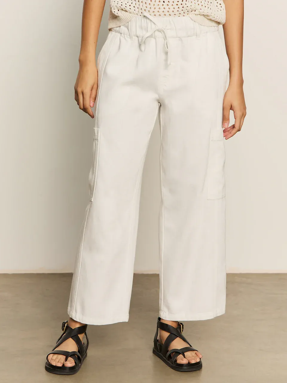 Sanctuary Area Pant - Bleached White sold by Boutique with Grace product image thumbnail 4