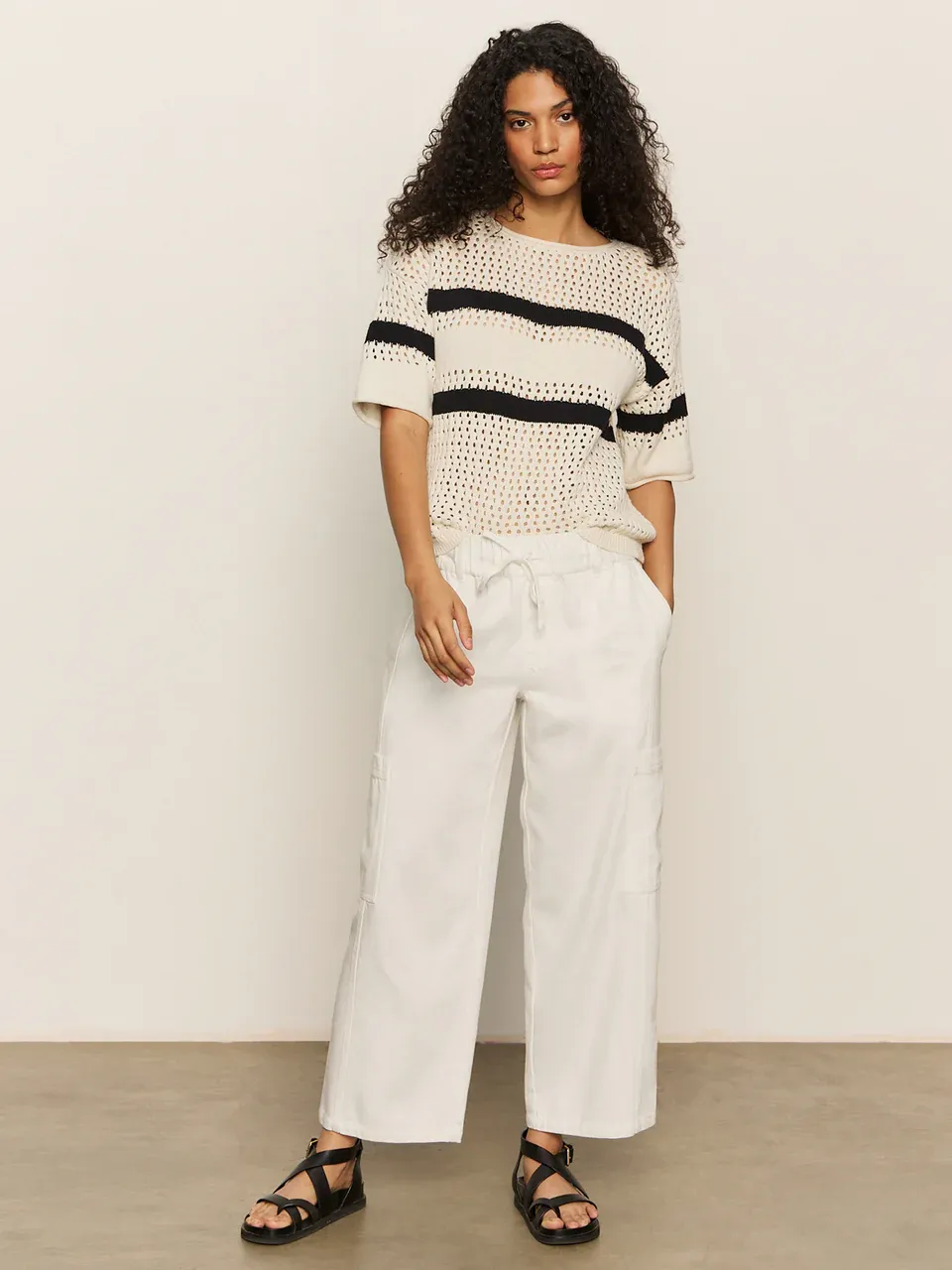 Sanctuary Area Pant - Bleached White sold by Boutique with Grace