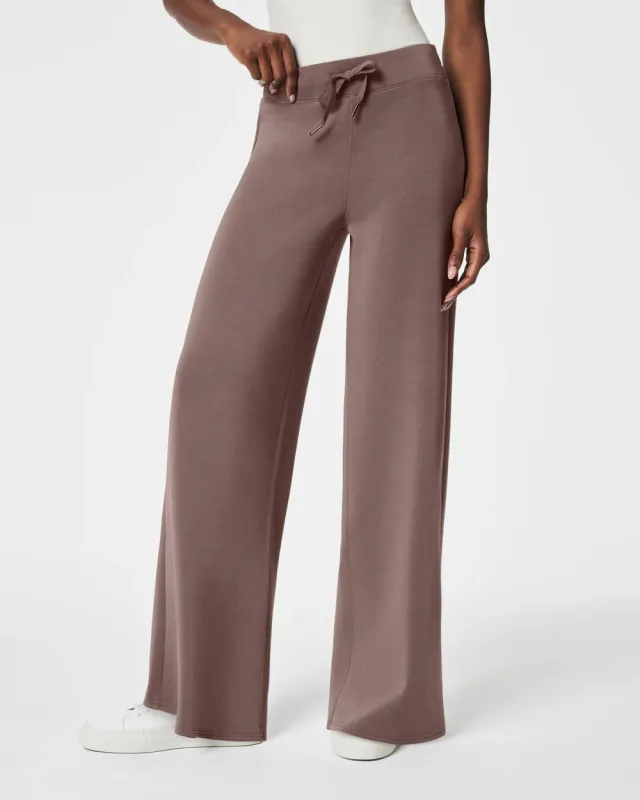 Spanx AirEssentials Wide Leg Pant - Smoke sold by Boutique with Grace