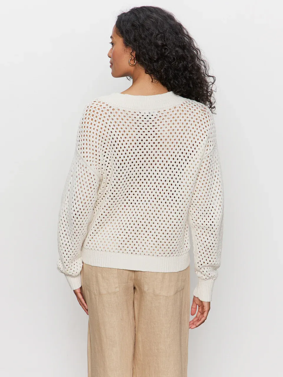 Sanctuary Airy Openwork Sweater - Macrame sold by Boutique with Grace product image thumbnail 5