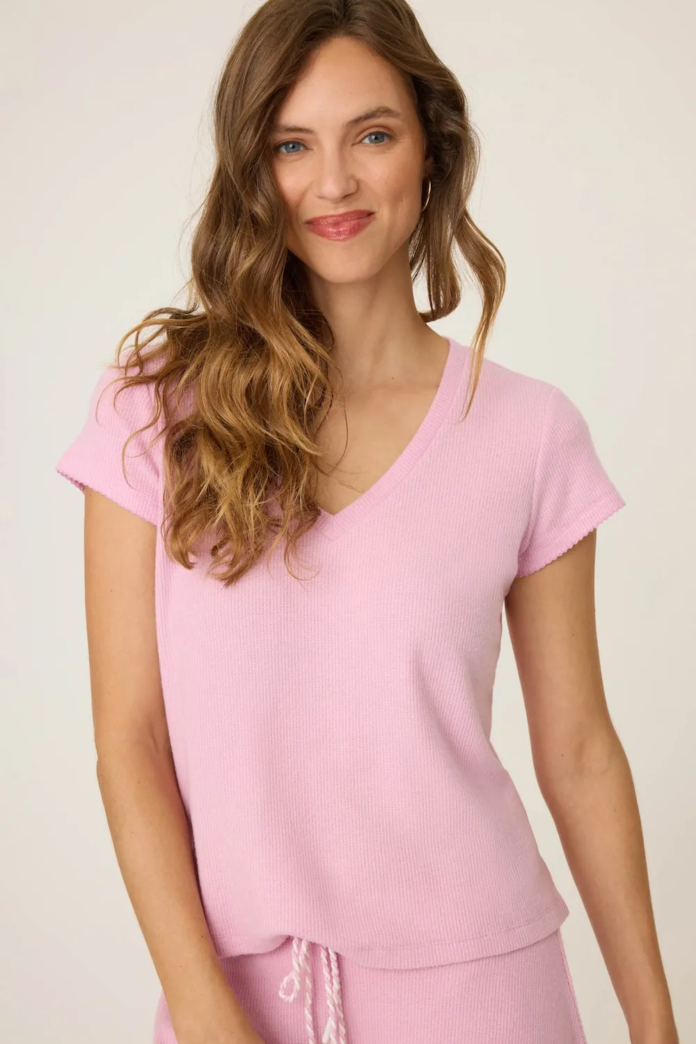 PJ Salvage Wish You Were Here SS Set - Pink Violet sold by Boutique with Grace