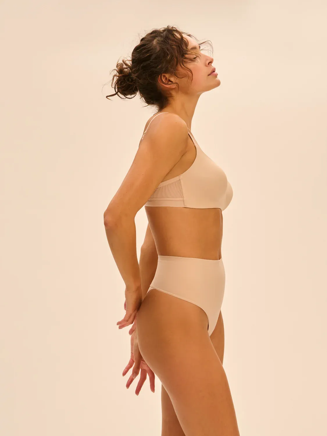 Simone Perele Story High Waist Shaper Thong - Peau Rosee sold by Boutique with Grace product image thumbnail 3