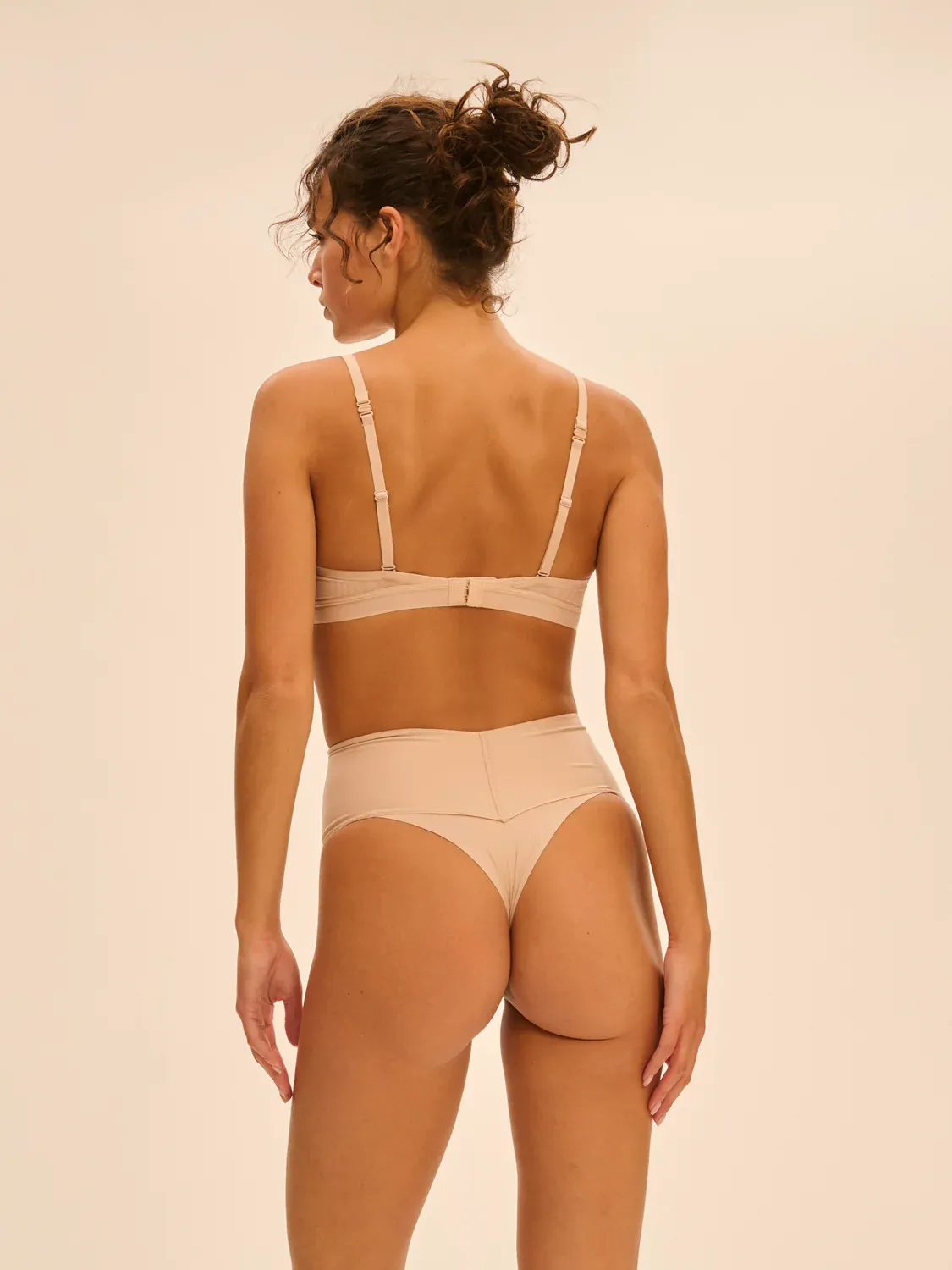 Simone Perele Story High Waist Shaper Thong - Peau Rosee sold by Boutique with Grace product image thumbnail 5