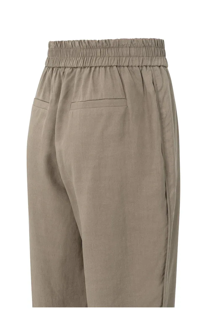 Yaya Woven Trousers - Greyish Brown sold by Boutique with Grace product image thumbnail 4