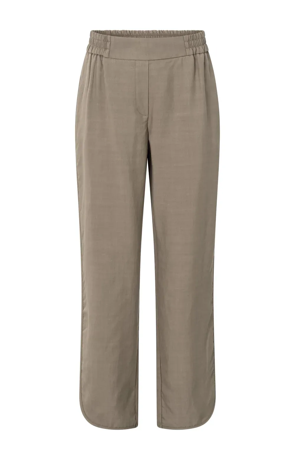 Yaya Woven Trousers - Greyish Brown sold by Boutique with Grace product image thumbnail 2