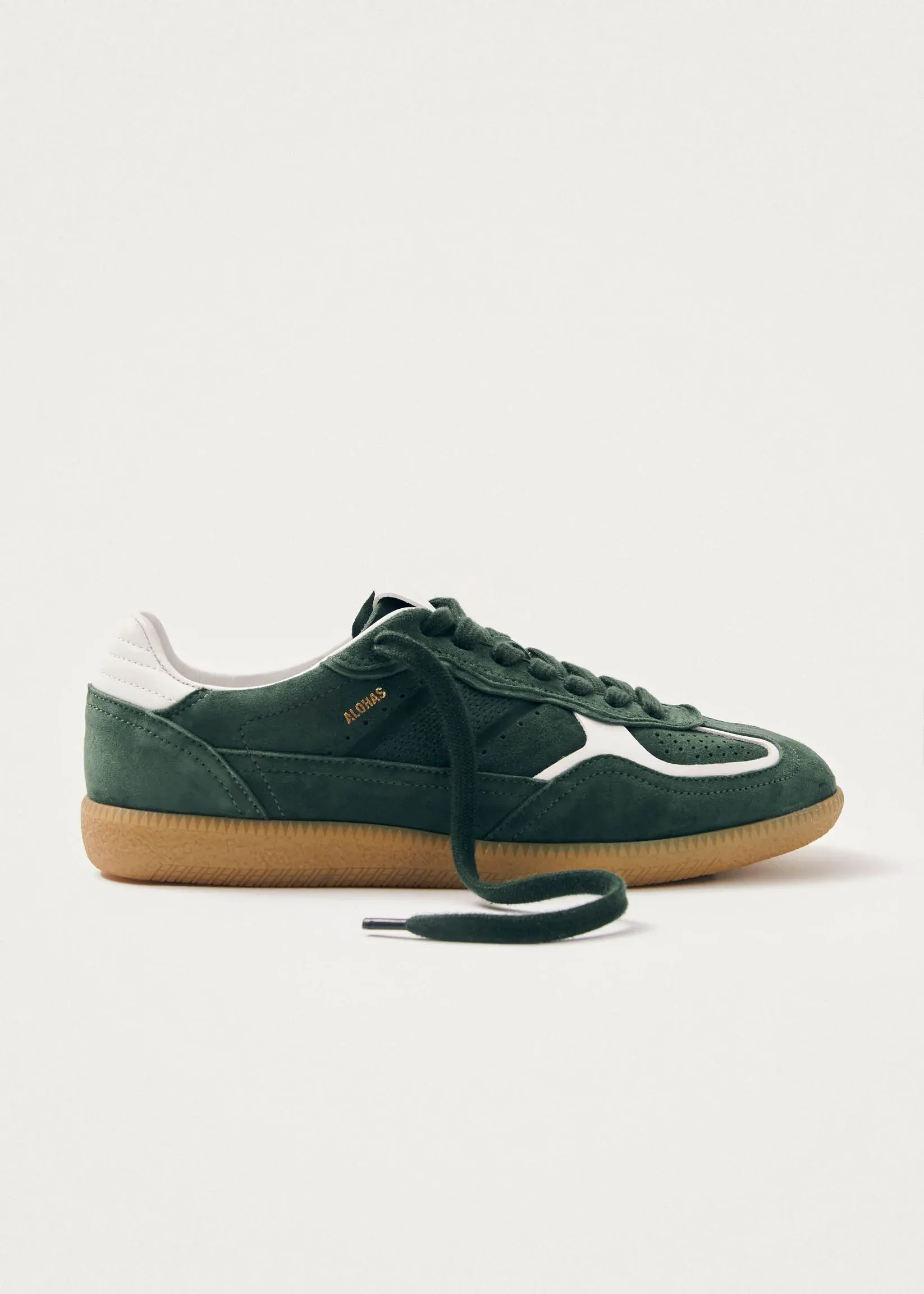 Alohas Rife Forest Green Leather Sneakers sold by Boutique with Grace product image thumbnail 2