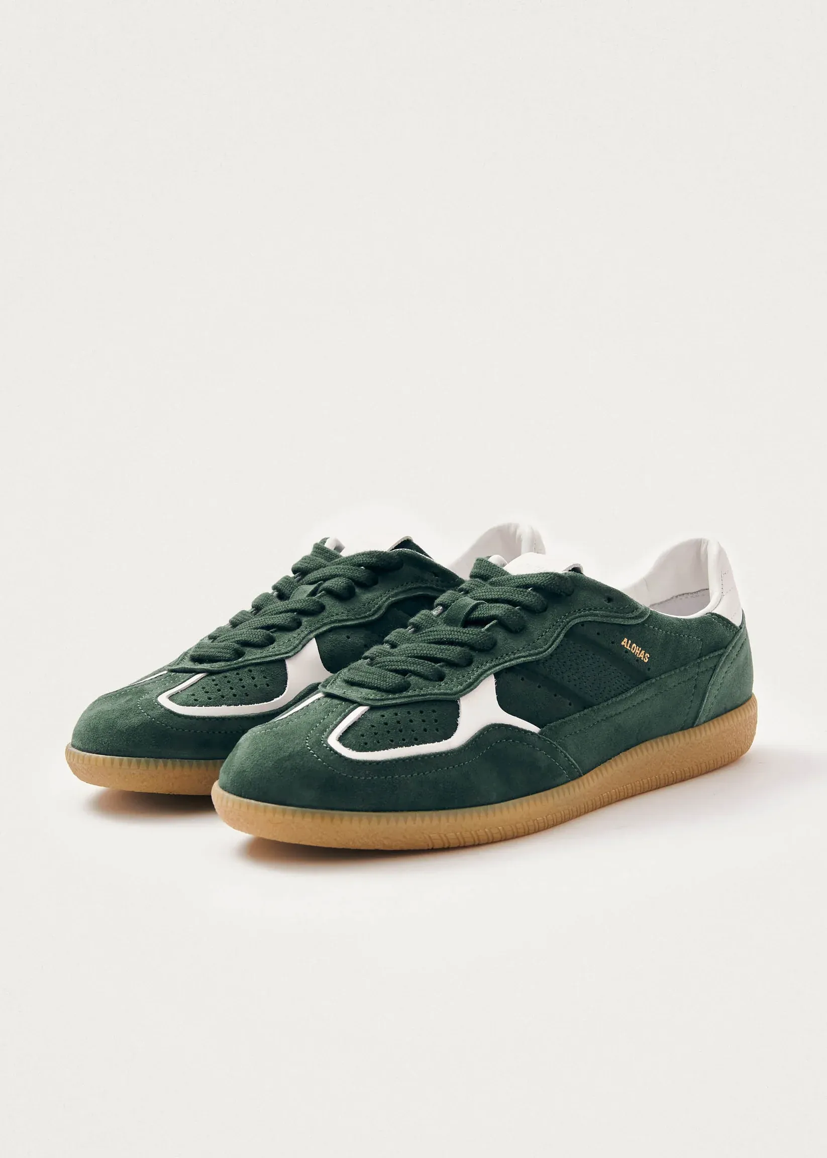 Alohas Rife Forest Green Leather Sneakers sold by Boutique with Grace product image thumbnail 5