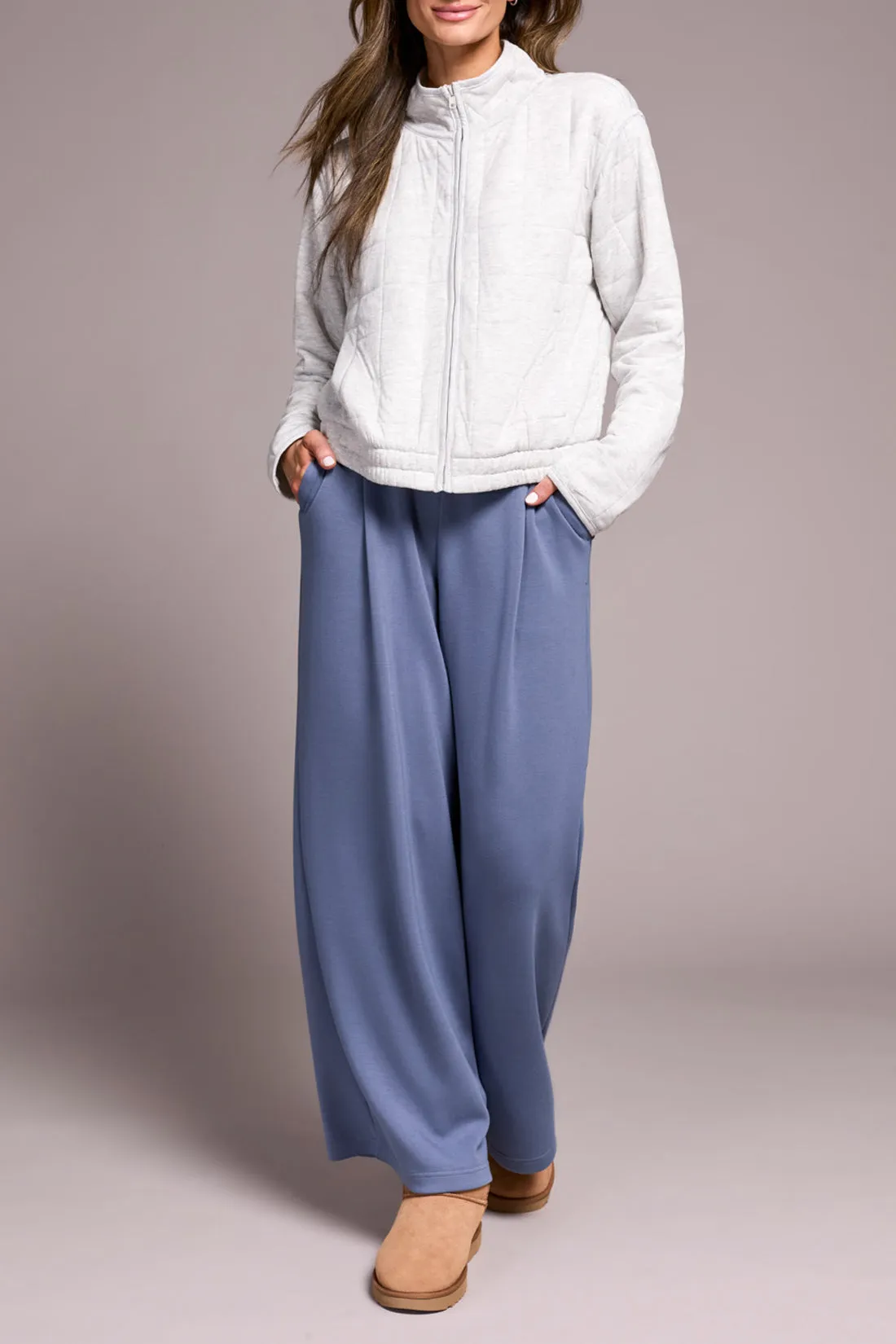 Tribal Maeve Quilted Jacket - Frost Grey sold by Boutique with Grace product image thumbnail 3