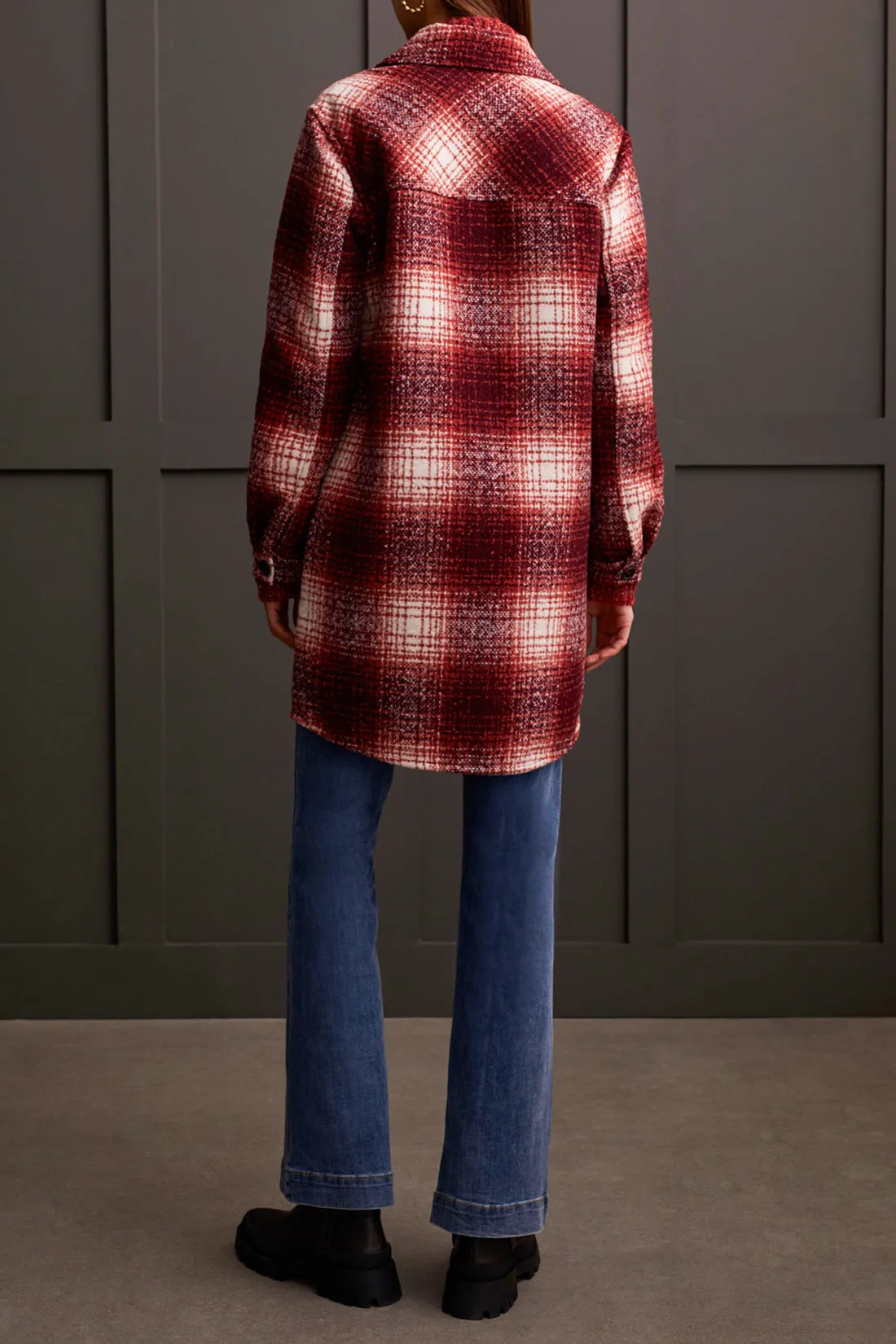 Tribal Emme Notch Collar Jacket - Port Wine sold by Boutique with Grace product image thumbnail 3