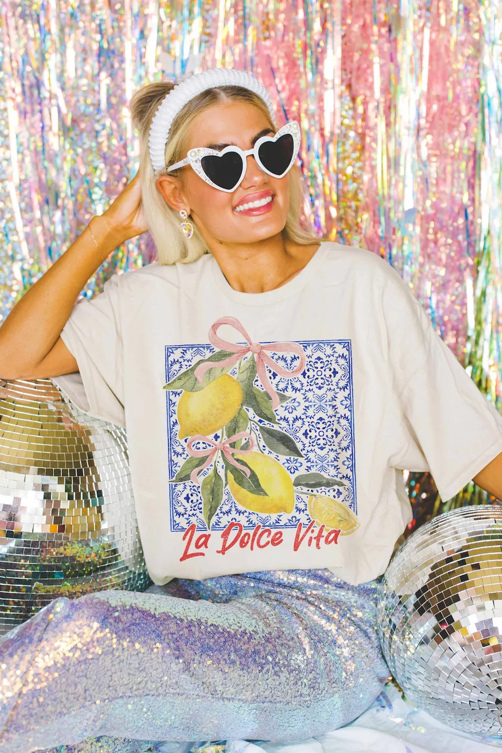 WKNDER La Dolce Vita Tee - White sold by Boutique with Grace product image thumbnail 3