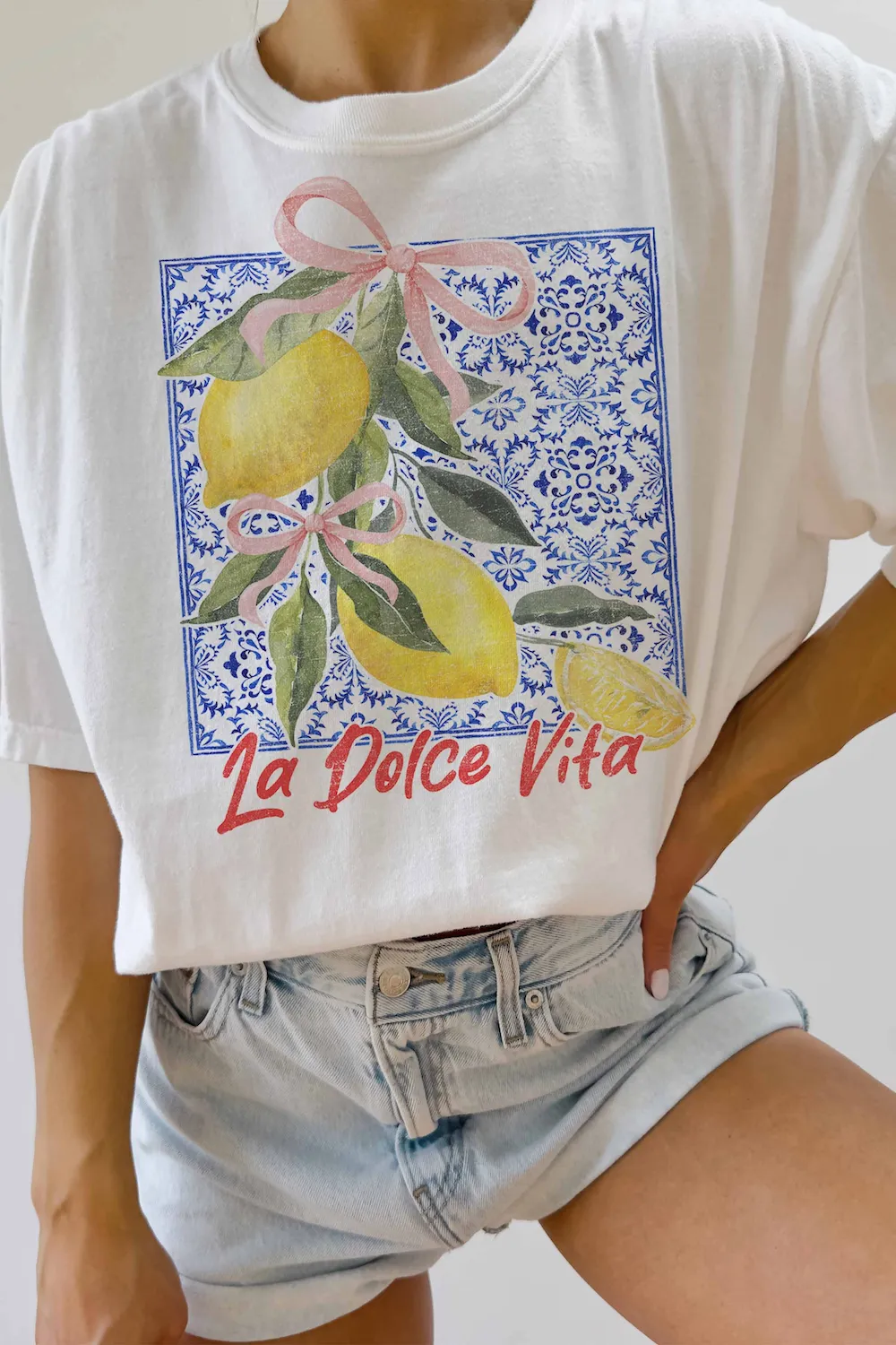 WKNDER La Dolce Vita Tee - White sold by Boutique with Grace product image thumbnail 2