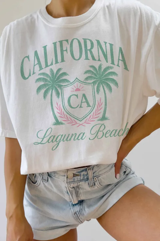 WKNDER Laguna Beach Tee - White sold by Boutique with Grace