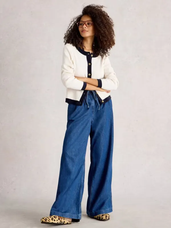 White Stuff Charlotte Cardi - Nat. Multi sold by Boutique with Grace