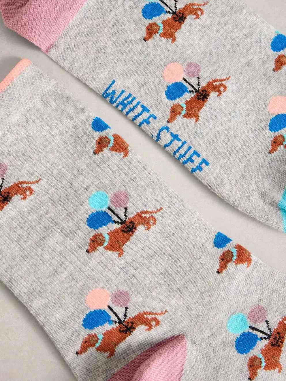 White Stuff Ankle Sock - Light Grey sold by Boutique with Grace product image thumbnail 2