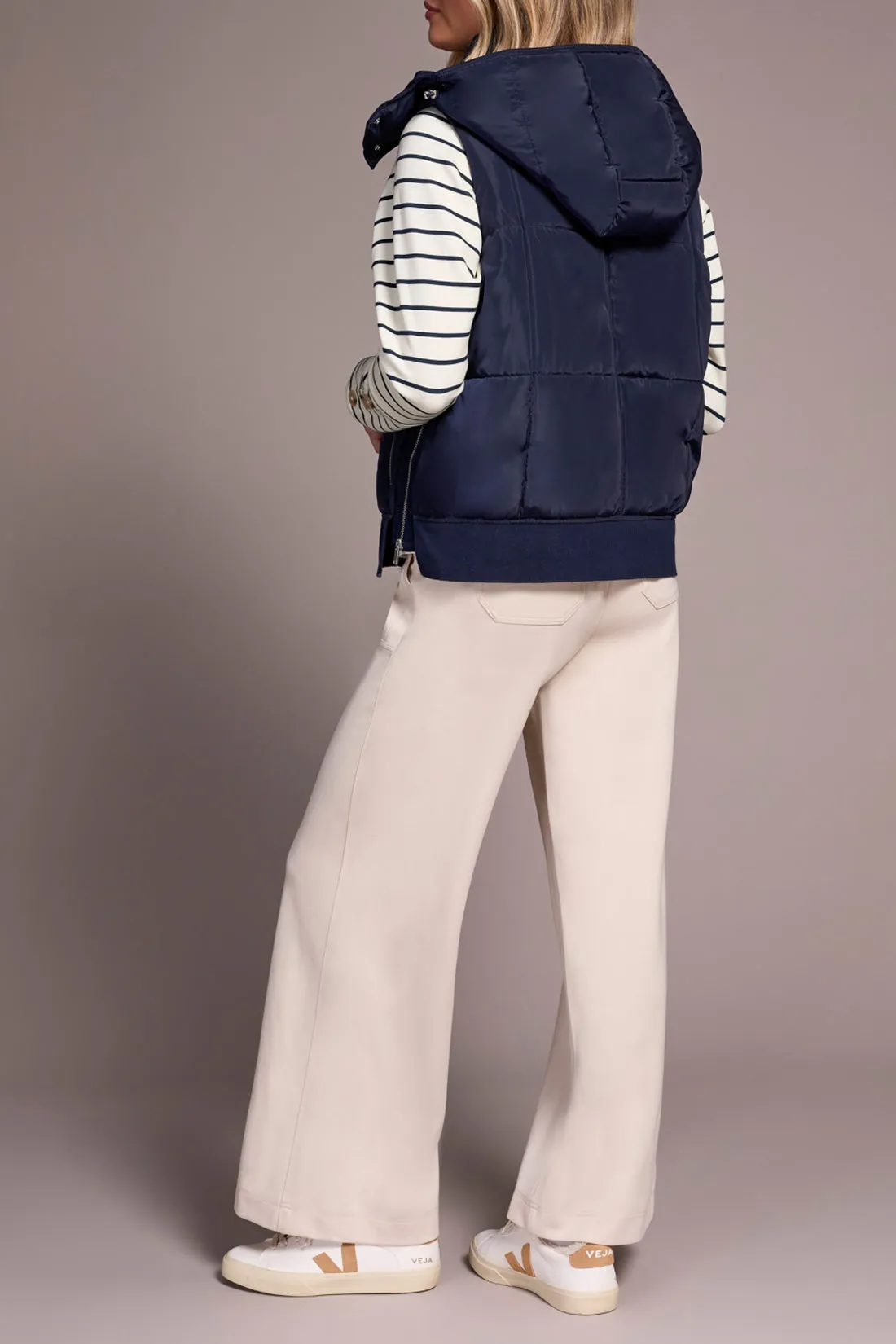 Tribal Quilted Vest - Sapphire sold by Boutique with Grace product image thumbnail 4