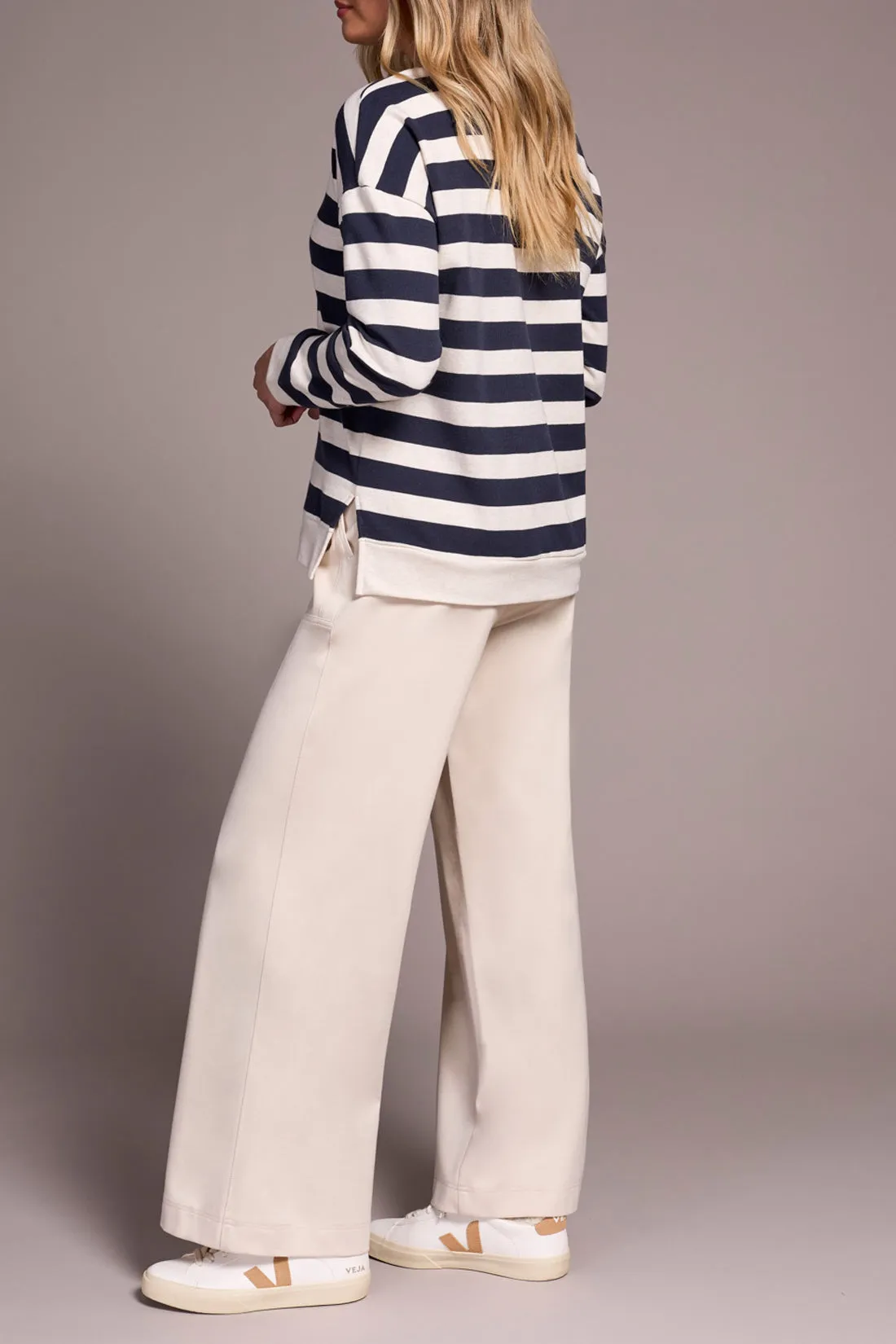 Tribal Iris Crew Neck Top - Sapphire sold by Boutique with Grace product image thumbnail 4