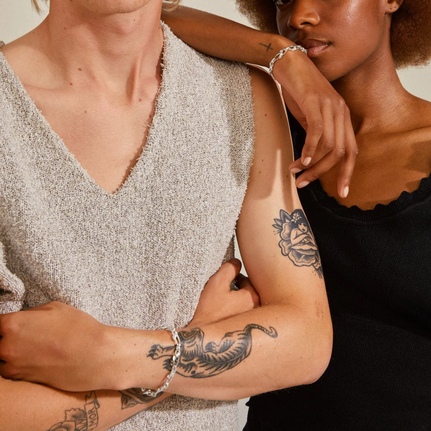 Pilgrim Rani Recycled Bracelet - Silver sold by Boutique with Grace