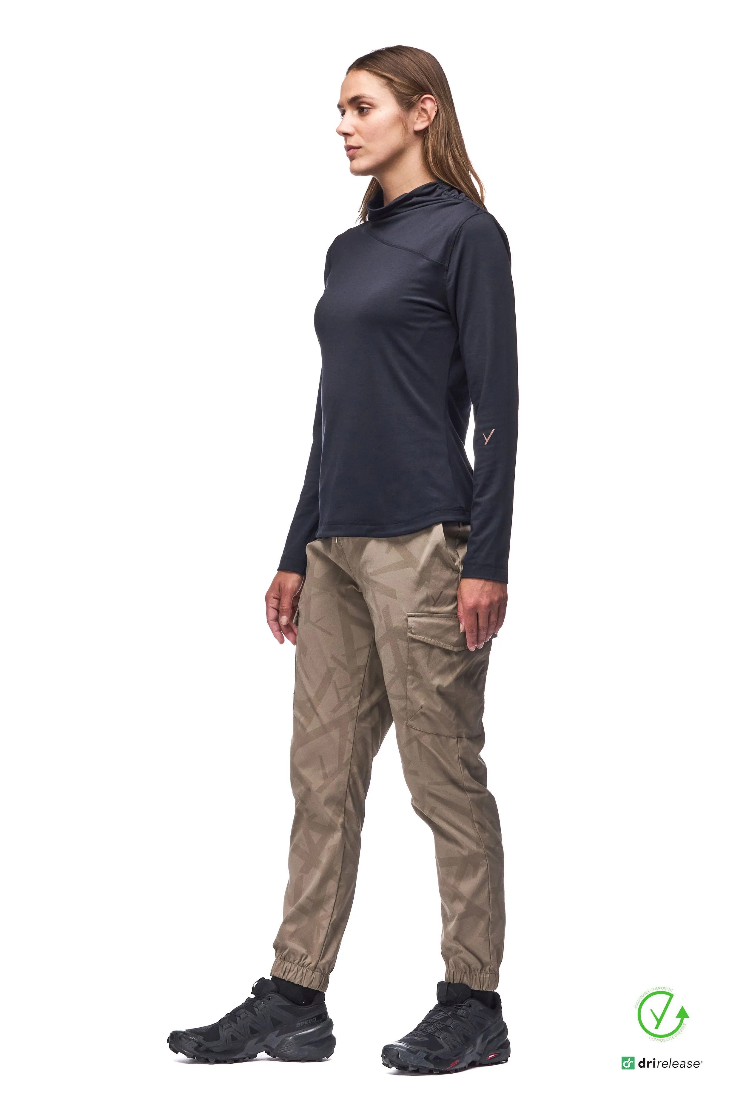 Indyeva Luz II Mockneck - Black sold by Boutique with Grace product image thumbnail 2