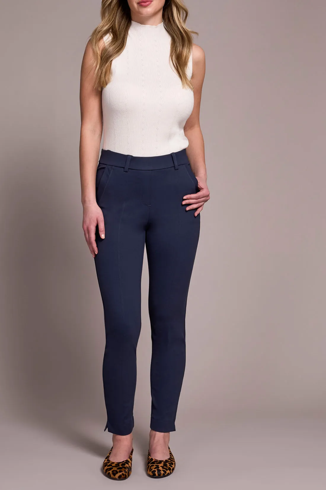 Tribal Hallie Pull-On Ankle Pant - Sapphire sold by Boutique with Grace