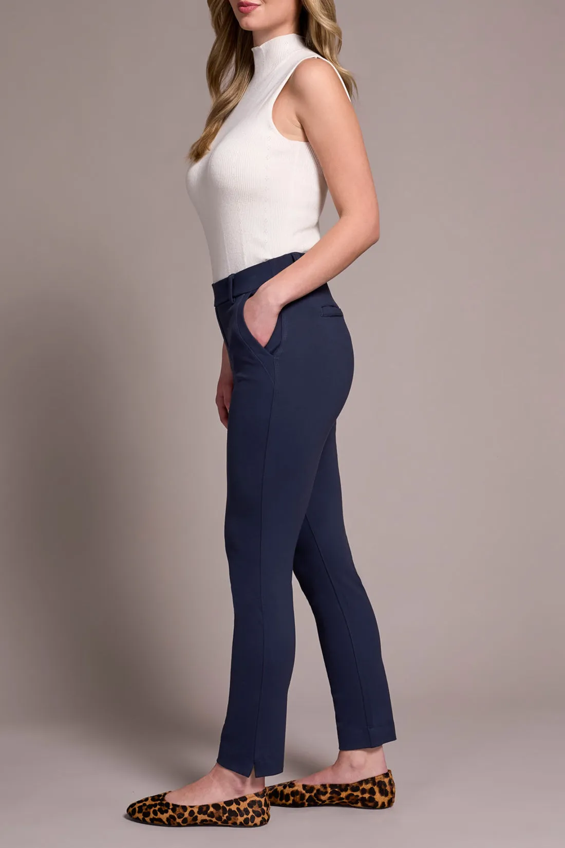 Tribal Hallie Pull-On Ankle Pant - Sapphire sold by Boutique with Grace product image thumbnail 3