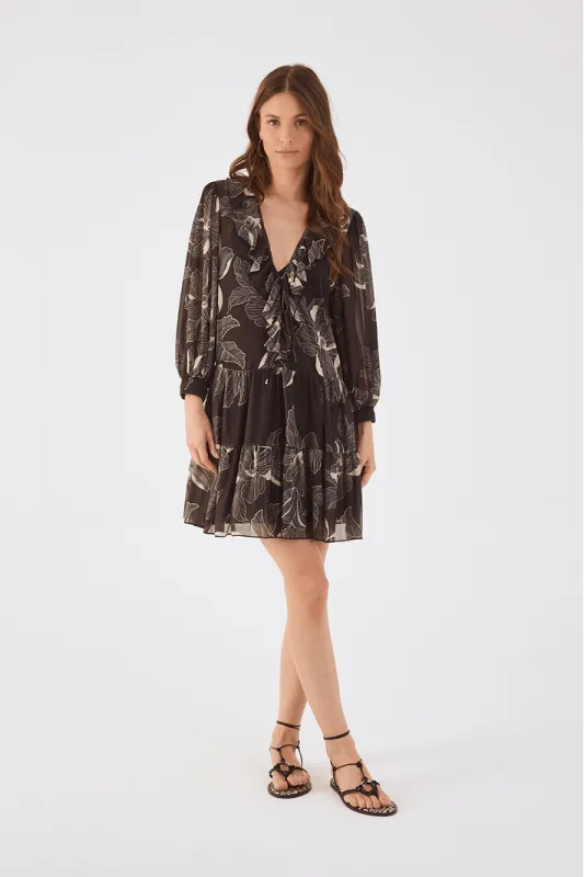 Dress To Short Tulle Dress - Flora Print sold by Boutique with Grace