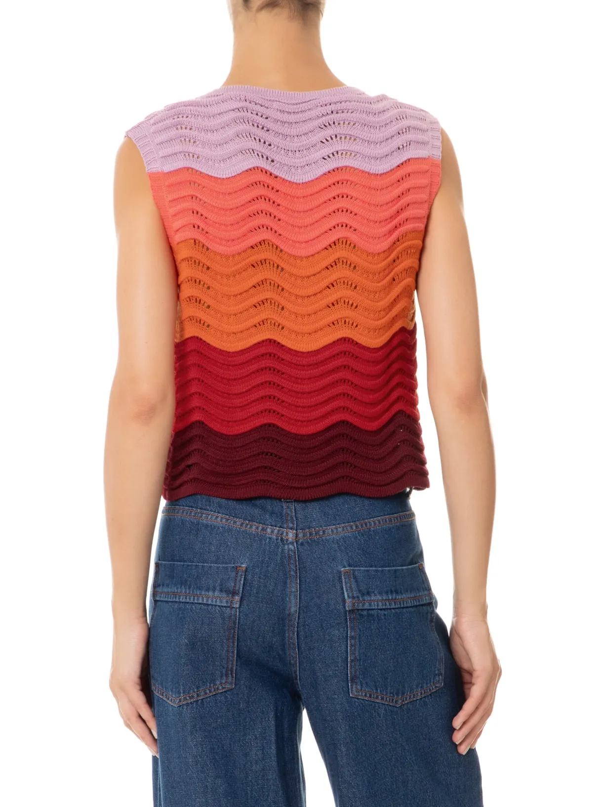 Dress To Knit Vest - Multi sold by Boutique with Grace product image thumbnail 3