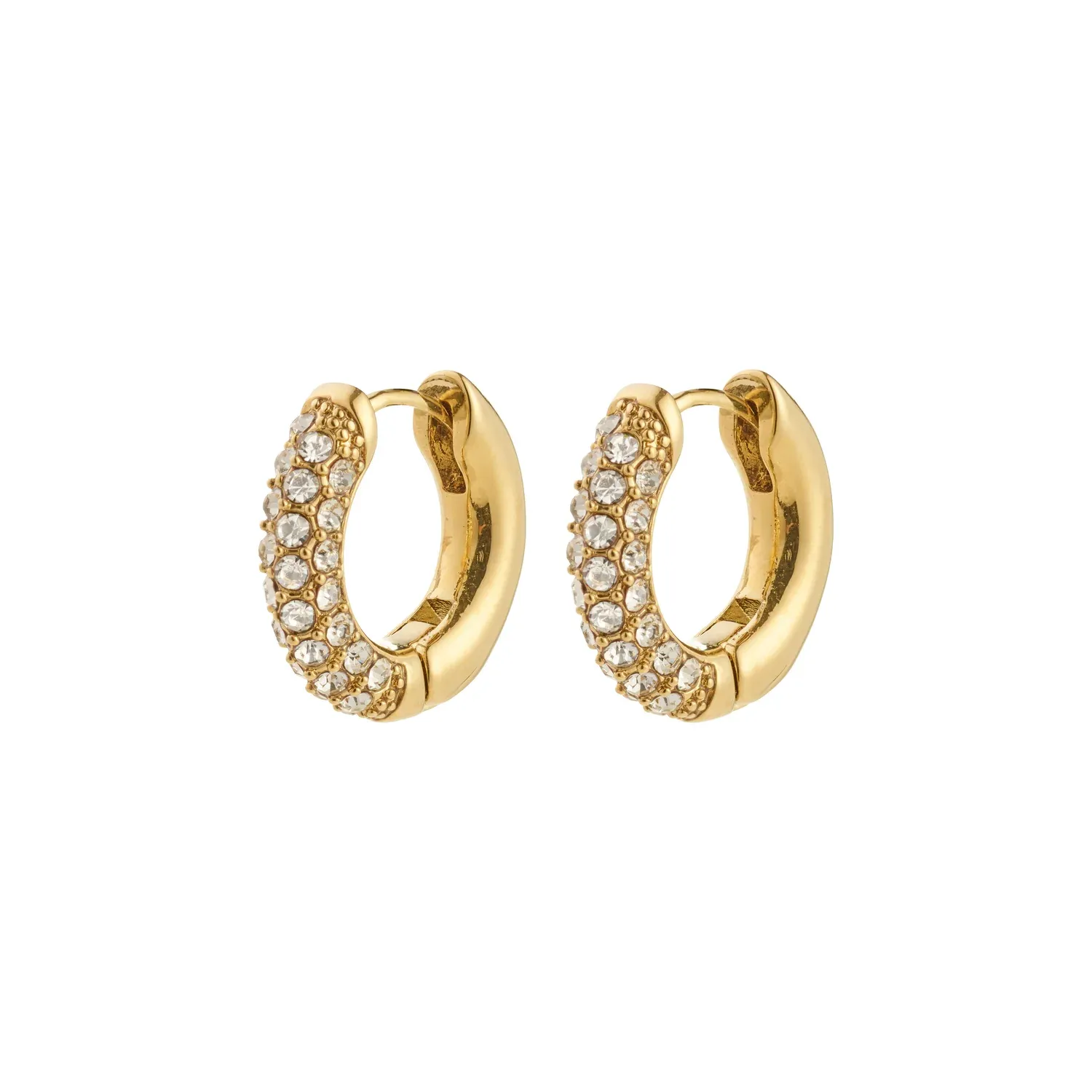 Pilgrim Tatum Small Hoops - Gold sold by Boutique with Grace