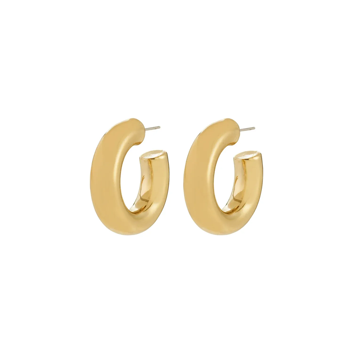 Pilgrim Phase Medium Hoops - Gold sold by Boutique with Grace